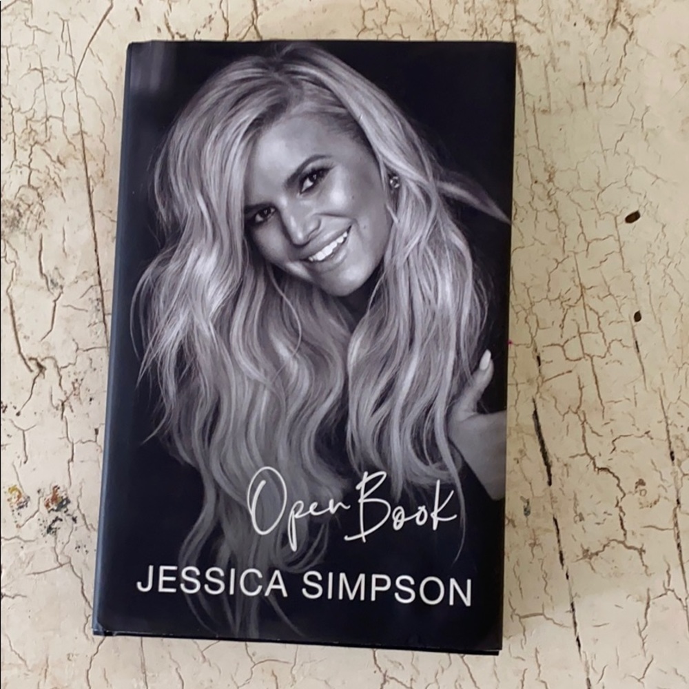 “Open Book” hardcover by Jessica Simpson